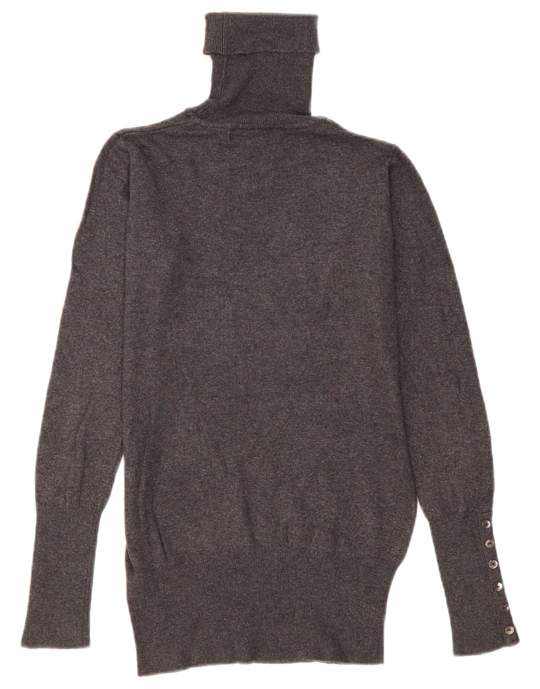 Damski sweter z golfem Zara UK 10 Small Grey Rayon