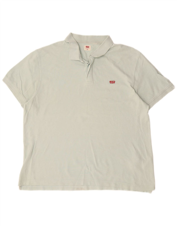 Męska koszulka polo Levi's 2XL, zielona bawełna