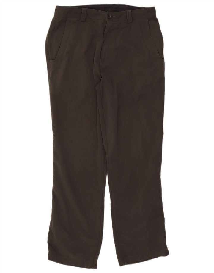 Męskie proste spodnie chino Rohan W34 L29 Khaki poliester
