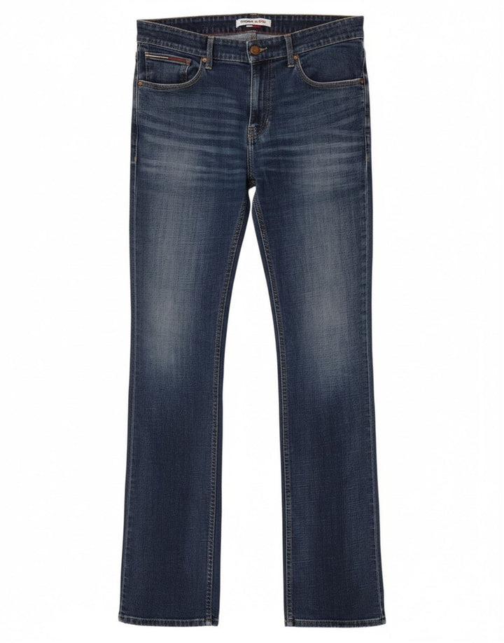 Męskie jeansy Bootcut Tommy Hilfiger W32 L36 Niebieskie