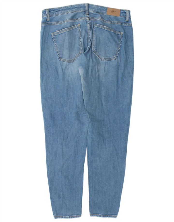 Damskie jeansy Zara Slim EU 40 Medium W30 L29 Niebieskie bawełniane