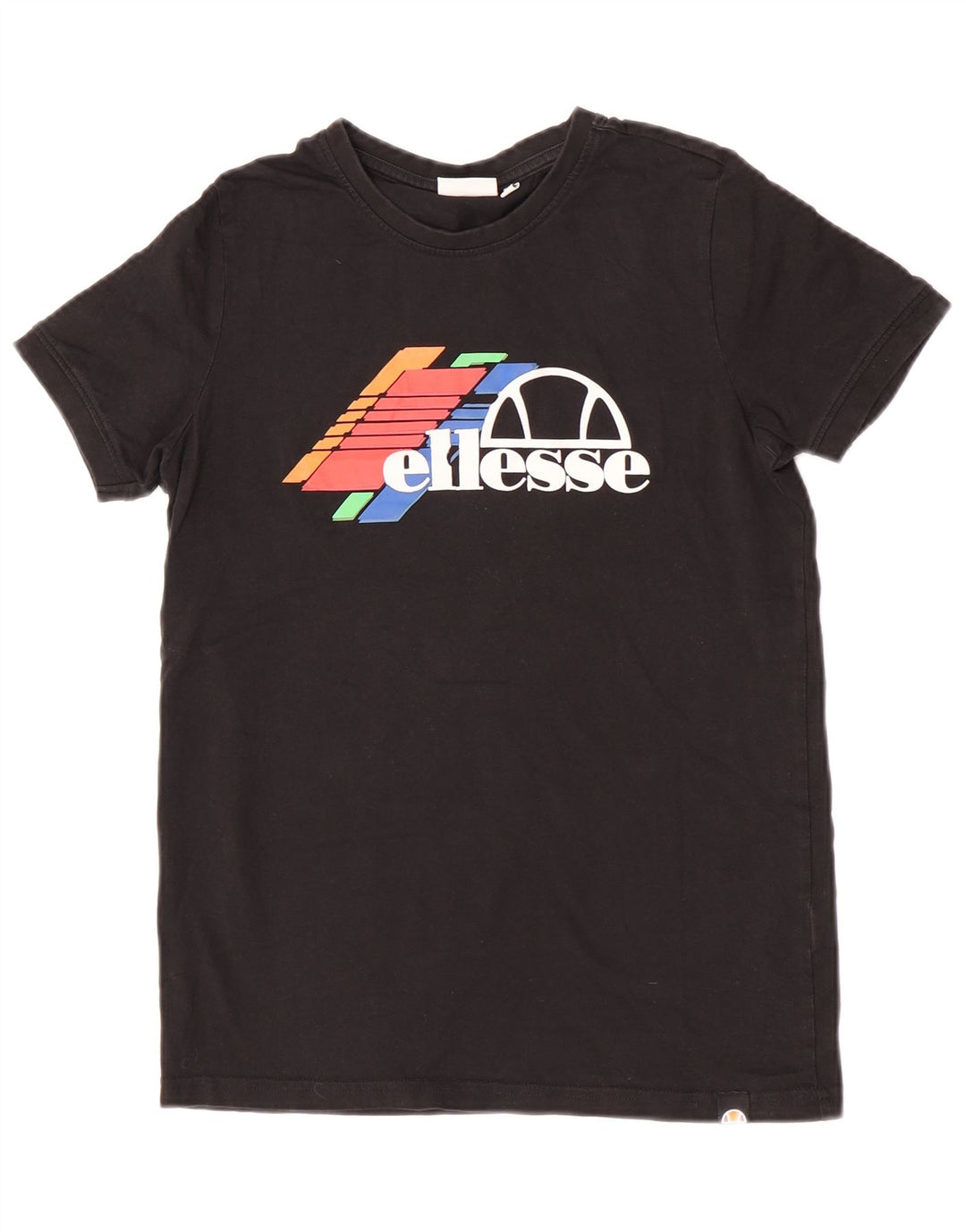 Chłopięcy T-shirt z grafiką Ellesse, 13-14 lat, czarny