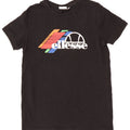 Chłopięcy T-shirt z grafiką Ellesse, 13-14 lat, czarny