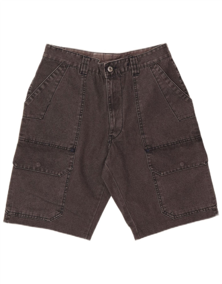 Męskie spodenki jeansowe Cargo Murphy & Nye W32, duże, szare, bawełniane