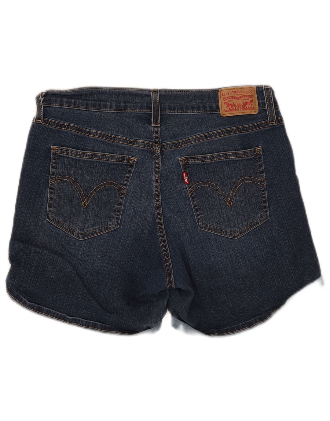 Damskie spodenki jeansowe Levi's W30 Średni niebieski, bawełniany