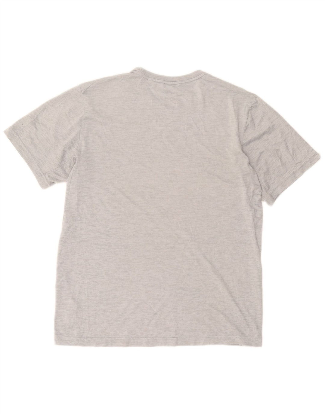 Męski T-shirt Nike Dri Fit Top, średni szary, nakrapiany poliester