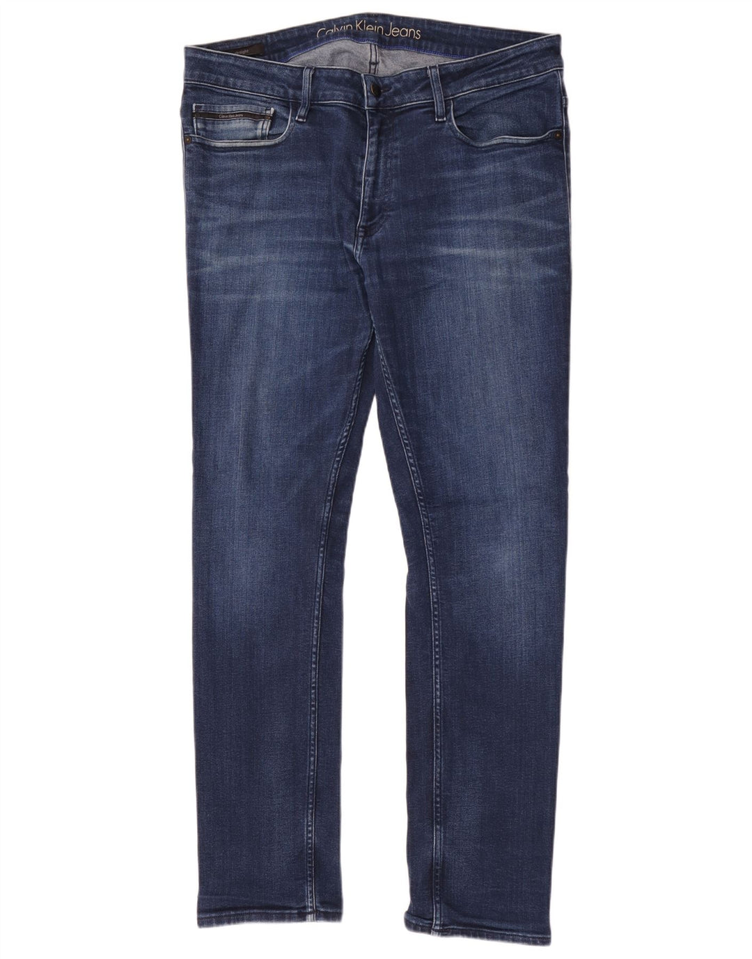 Męskie dżinsy Calvin Klein W36 L32 Niebieskie