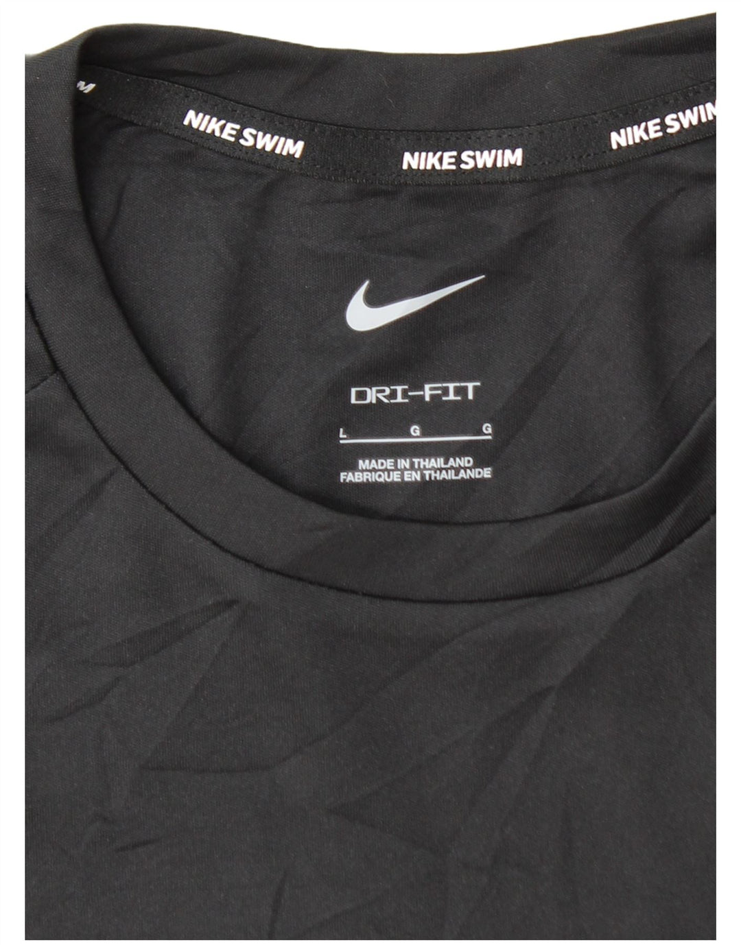 Męska koszulka NIKE Dri Fit z długim rękawem, duża, czarna
