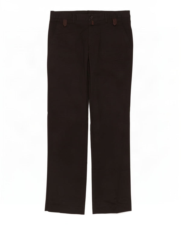 Męskie proste spodnie chino Zara EU 42 Large W32 L31 brązowe