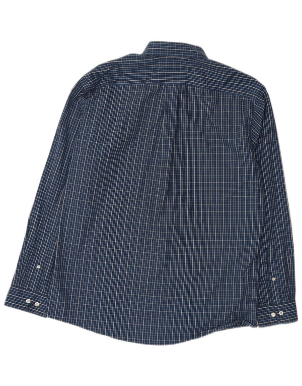 Koszula męska Eddie Bauer o klasycznym kroju, duża, bawełniana w niebieską kratkę