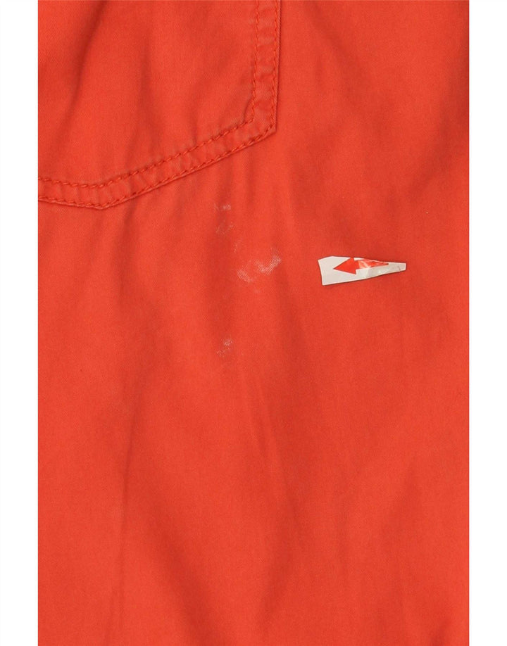 Marks & Spencer Damskie spodenki cargo UK 14, duże, W34, pomarańczowe, bawełniane