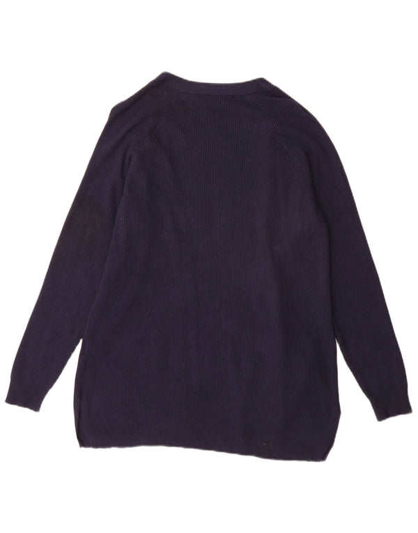 Sweter damski Marks & Spencer Longline Cardigan UK 14, średni granatowy