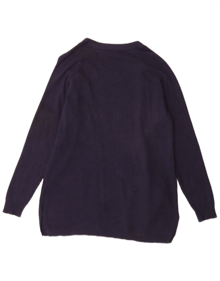 Sweter damski Marks & Spencer Longline Cardigan UK 14, średni granatowy