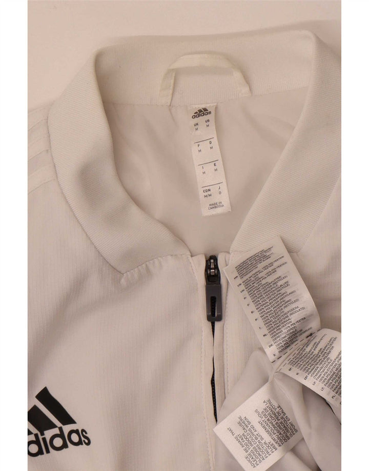 Adidas Męska bluza dresowa Top Jacket Medium White Colorblock Poliester