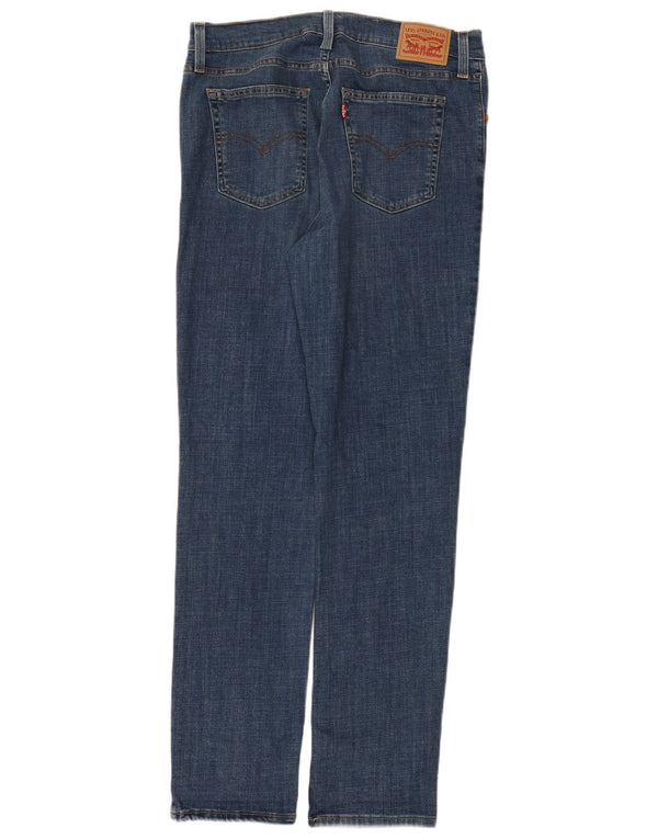 Damskie jeansy Levi's 724 z wysokim stanem W32 L32 Niebieska bawełna