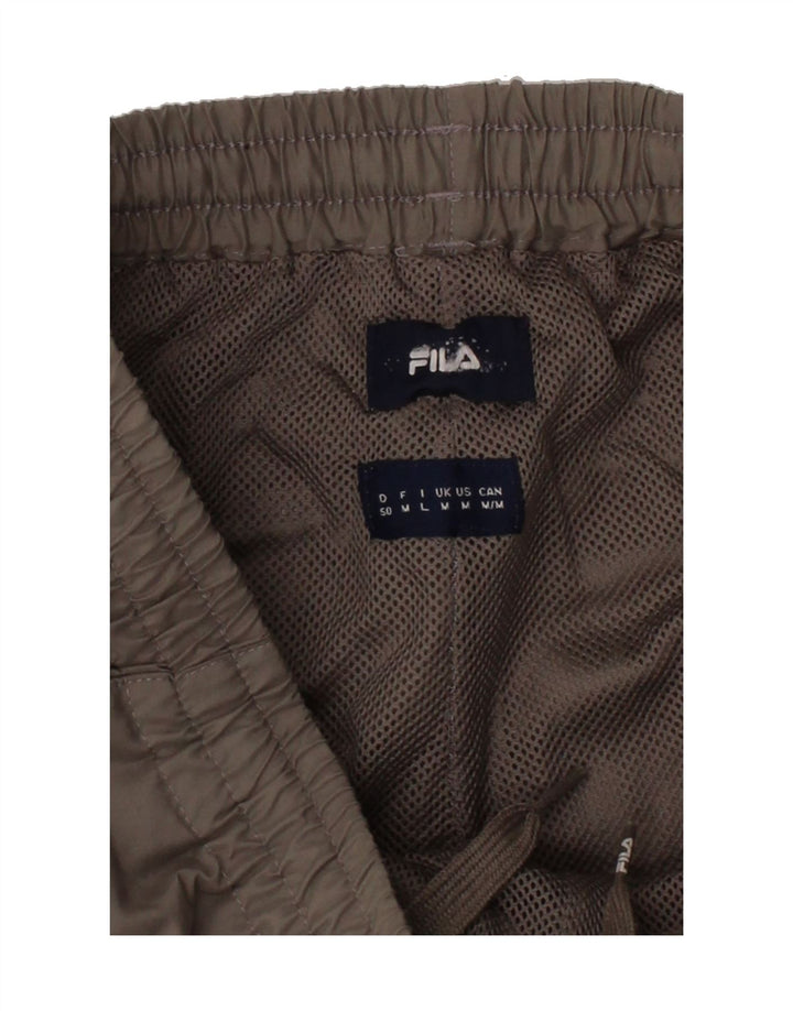 FILA Mens Tracksuit Trousers Joggers Medium  Brown Polyester Vintage Fila and Second-Hand Fila from Messina Hembry 