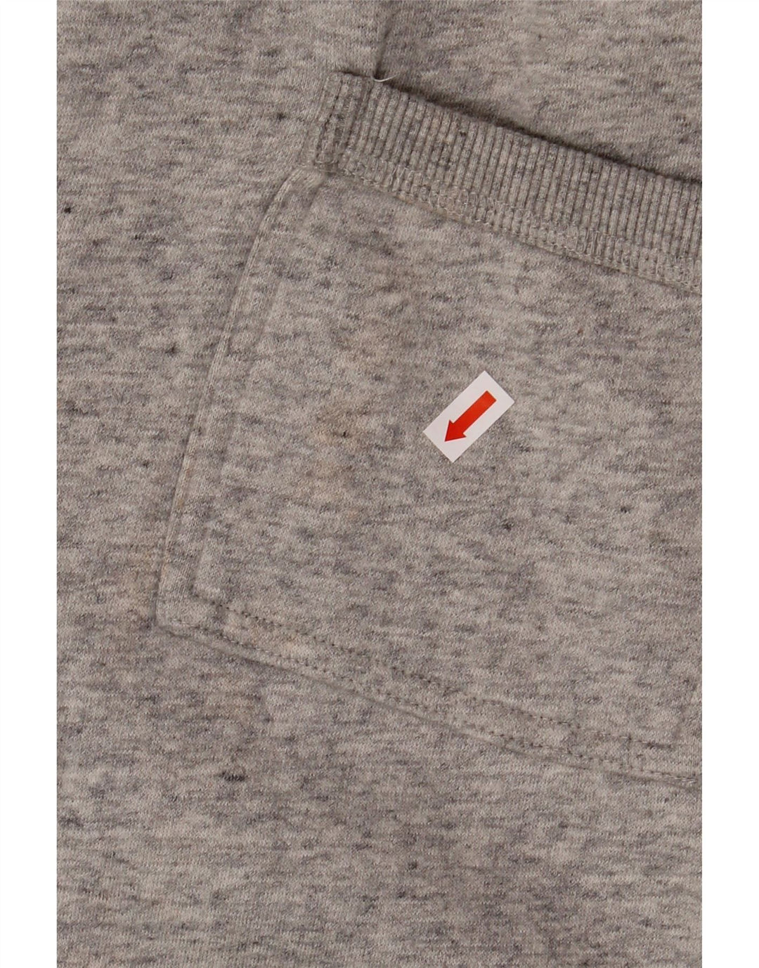 SUPERDRY Męskie spodnie dresowe Joggers XL Szara bawełna w plamki