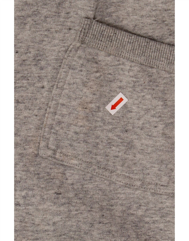 SUPERDRY Męskie spodnie dresowe Joggers XL Szara bawełna w plamki