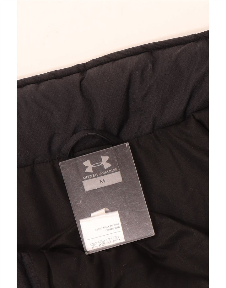 Męski ocieplany płaszcz Under Armour UK 38, średni czarny nylon