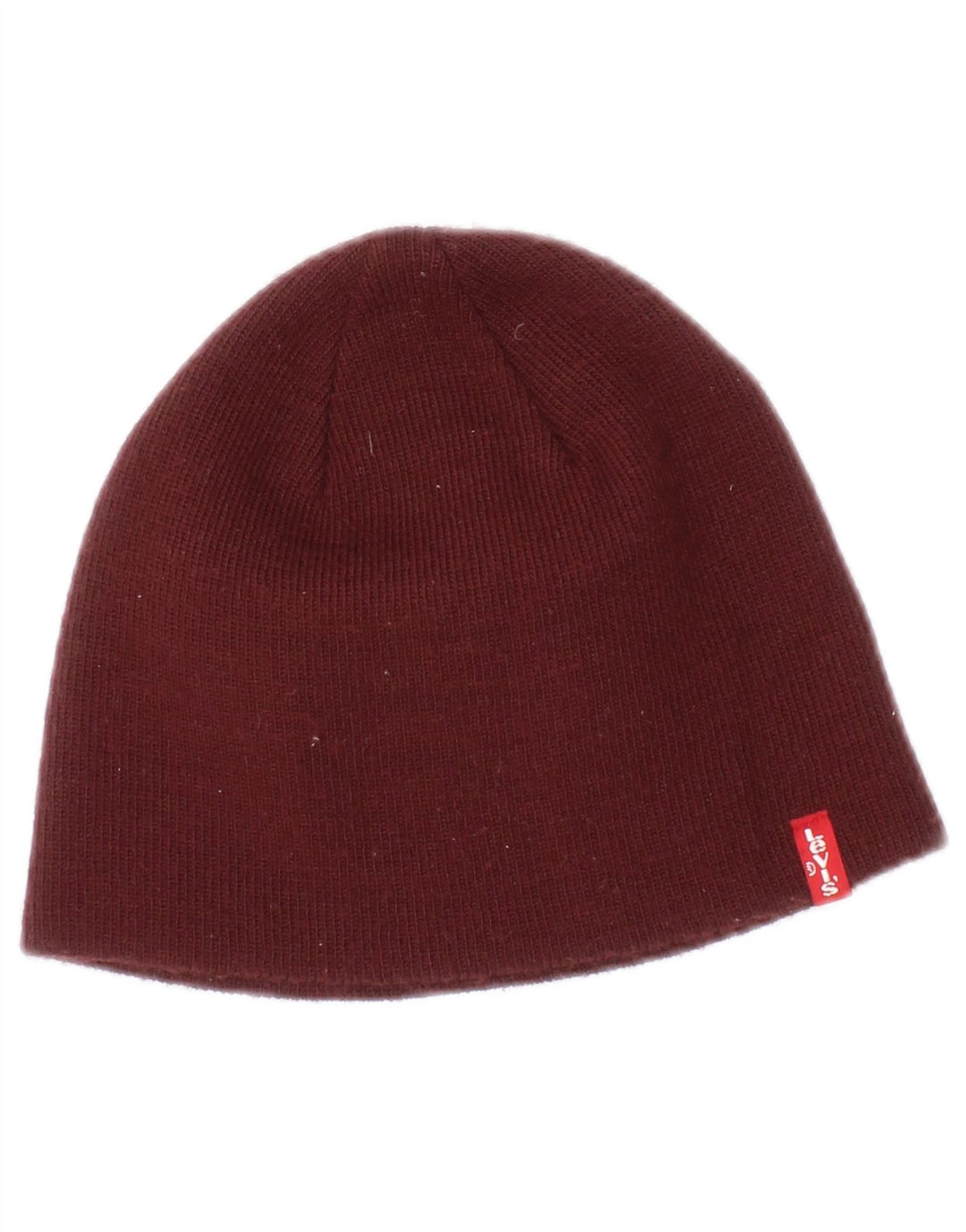 Damska czapka typu beanie Levi's, mała/średnia, bordowa, akrylowa