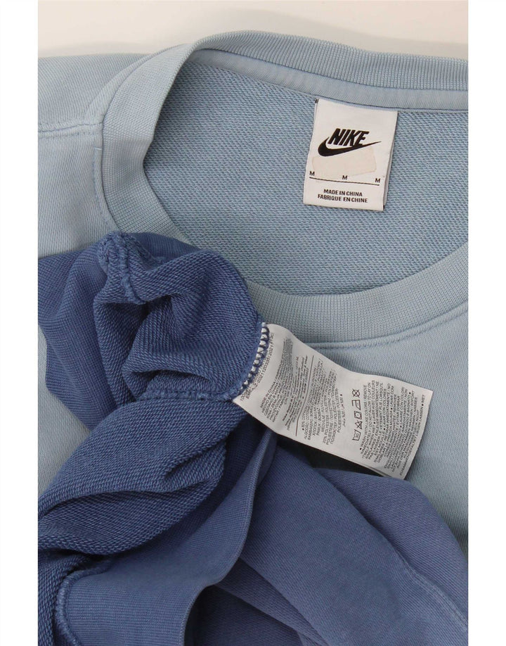Męska bluza dresowa Nike, średnia niebieska, bawełniana Tie Dye