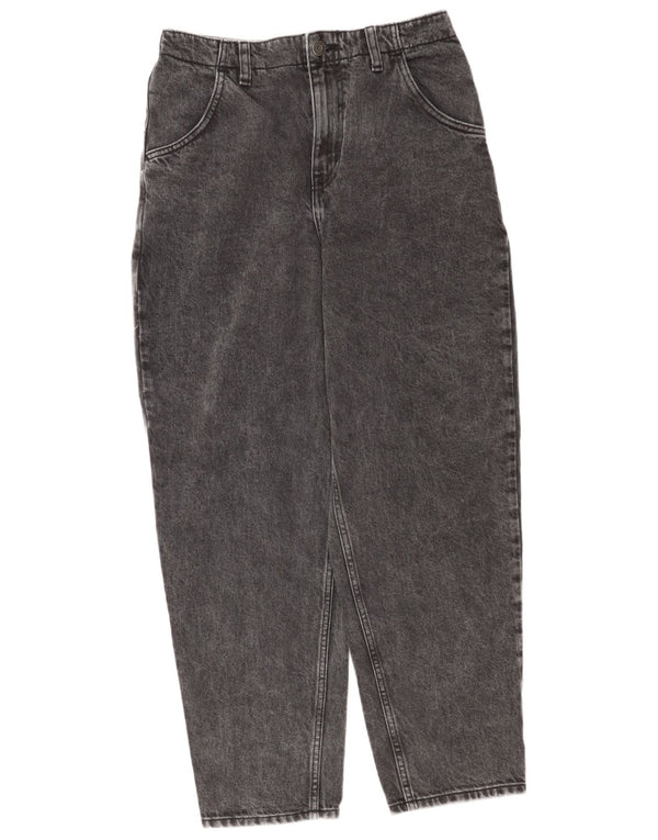By American Womens Carrot Tapered Jeans W30 L28 Szara bawełna z wysokim stanem