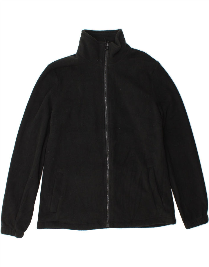 MOUNTAIN HARDWEAR Womens Fleece Jacket UK 14 Large Black Polyester Vintage Mountain Hardwear and Second-Hand Mountain Hardwear from Messina Hembry 