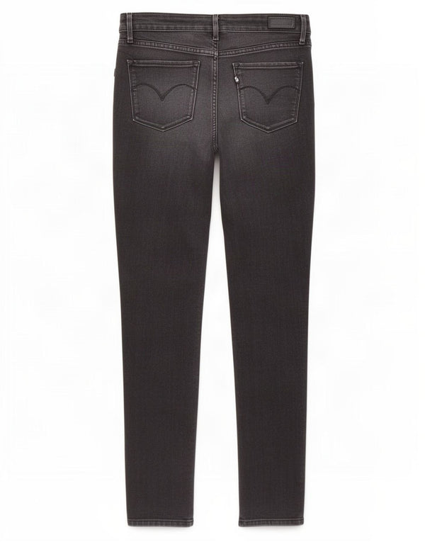 Damskie jeansy Levi's Slim W27 L32 Czarna bawełna