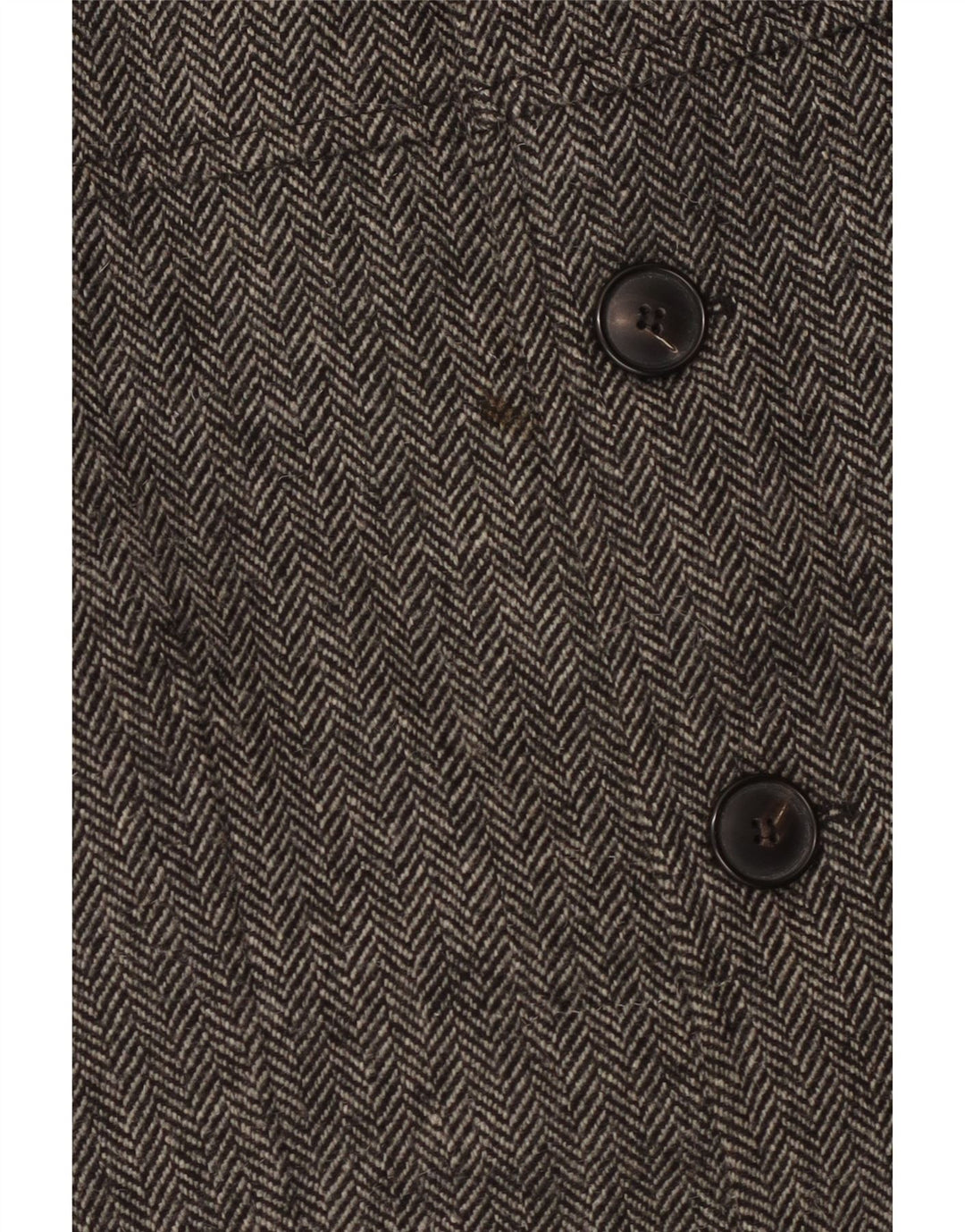 Płaszcz męski Zara Longline Classic Fit UK 40, duży, szary w jodełkę