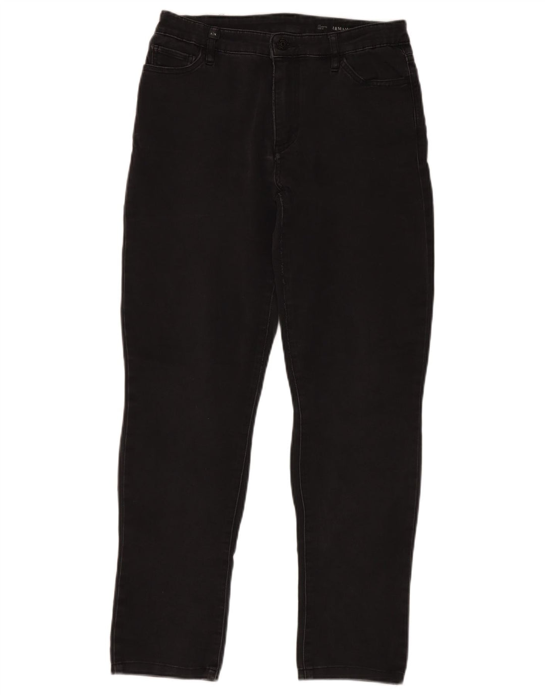 Armani Exchange Damskie J45 Slim Jeans W30 L28 Czarna bawełna