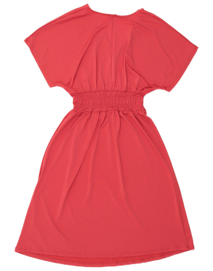 ZARA Womens A-Line Dress UK 10 Small Red