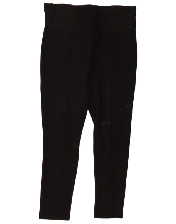Legginsy damskie Zara UK 14, duże, czarne, wiskozowe