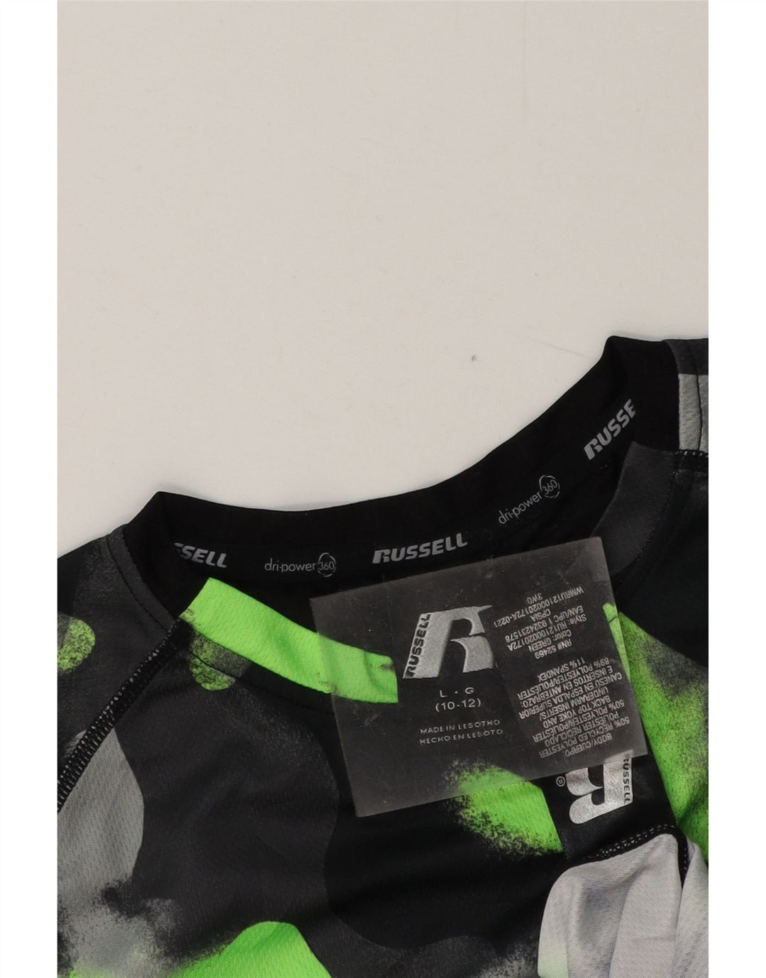 T-shirt chłopięcy RUSSELL ATHLETIC, duży, na 10-11 lat, wielokolorowy