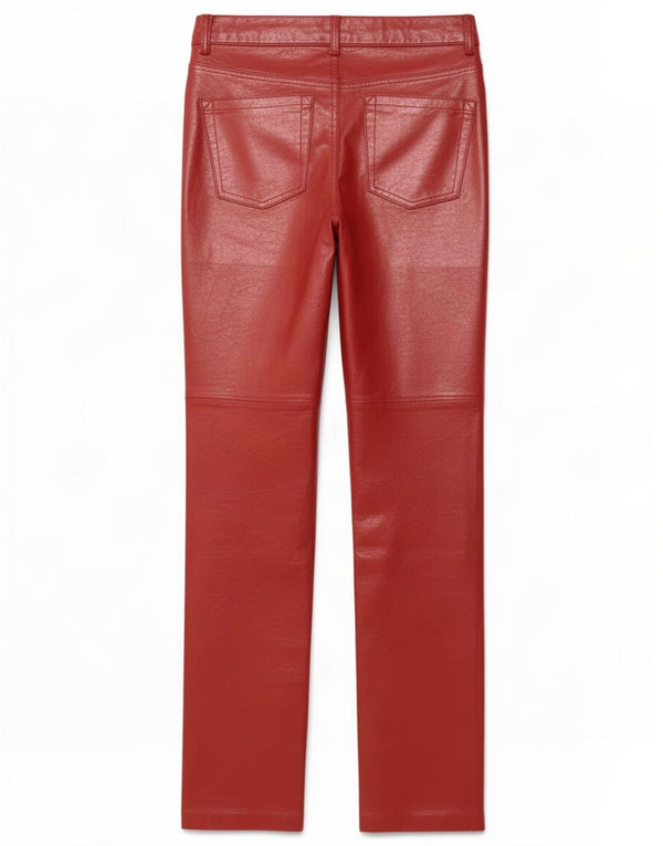 Spodnie damskie Gap Bootcut US 4 Small W28 L30 Burgundowe