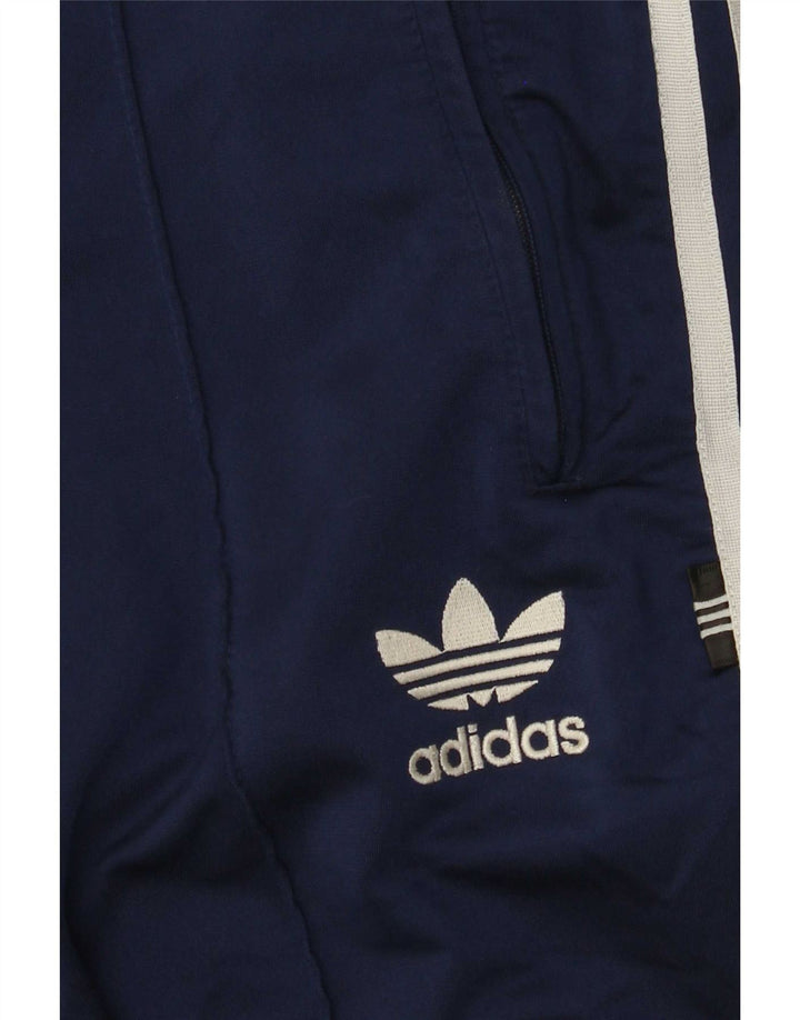 Męskie spodnie dresowe Adidas, duże, granatowe