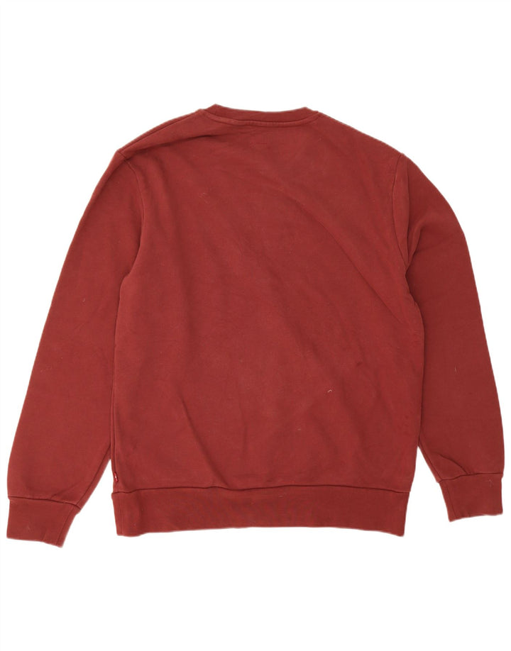 Męska bluza Levi's Sweter, średnia bordowa bawełna