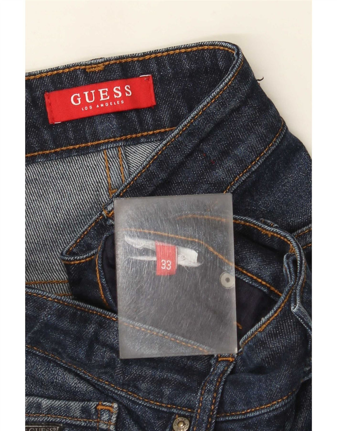 Męskie jeansy Guess Super Skinny W33 L32 Niebieskie