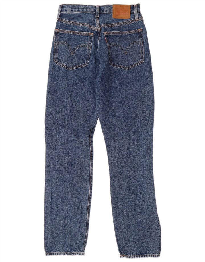 Damskie jeansy Levi's 501 Straight W30 L26 Niebieskie