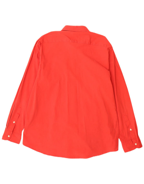 MARLBORO CLASSICS Męska koszula o dopasowanym kroju 3XL, czerwona, bawełniana