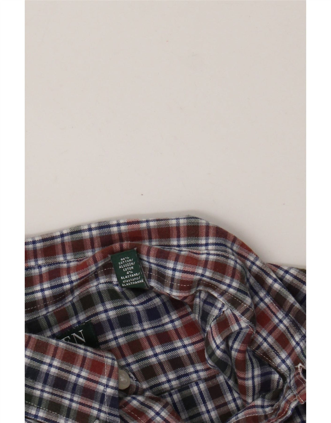 Męska koszula flanelowa Ralph Lauren, rozmiar 40, 15,5, średnia, wielobarwna