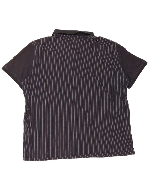 Męska koszulka polo Armani Exchange 2XL w kolorze granatowym w paski