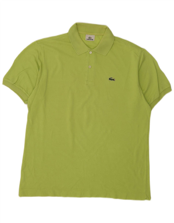 Męska koszulka polo Lacoste, rozmiar 5, duża, zielona bawełna