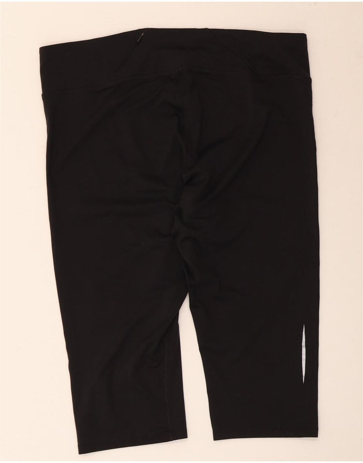 Damskie legginsy Capri Marks & Spencer UK 20 2XL, czarny poliester