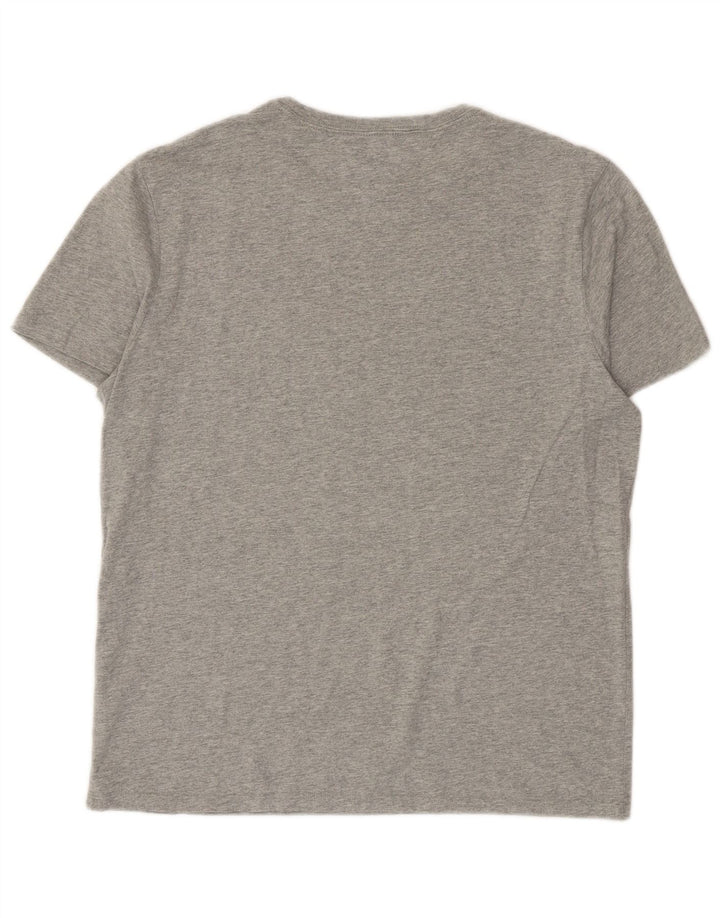 T-shirt męski Tommy Hilfiger Top średnioszary, bawełniany