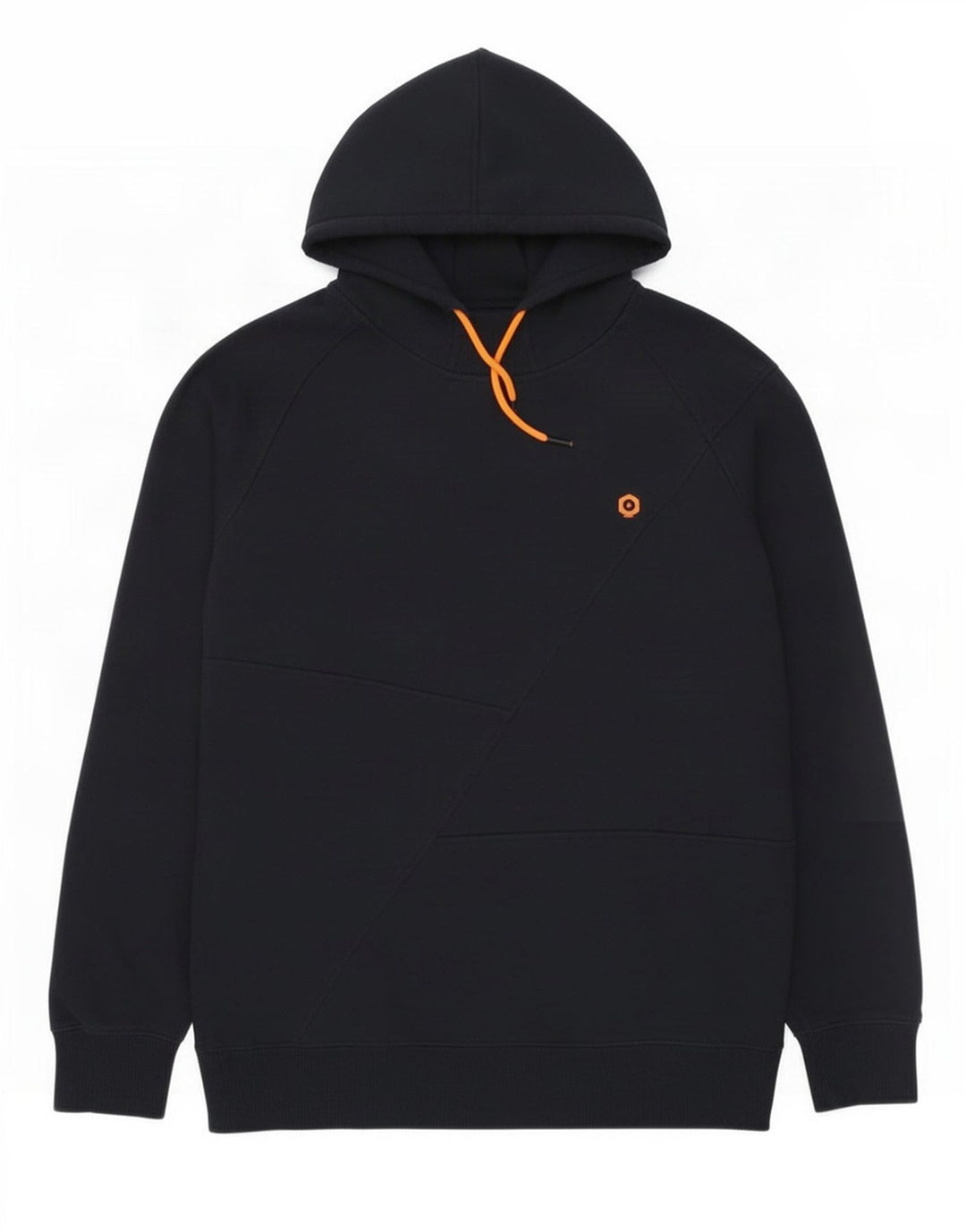 Męski sweter z kapturem Jack & Jones, duży, granatowy, poliester