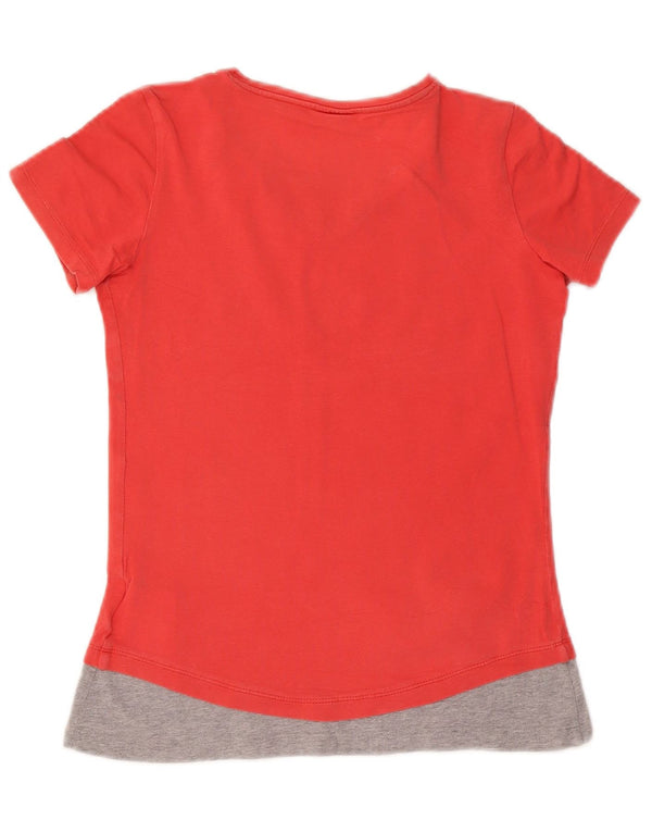 Damska koszulka Champion Heritage Fit Graphic Top UK 12 Medium Red