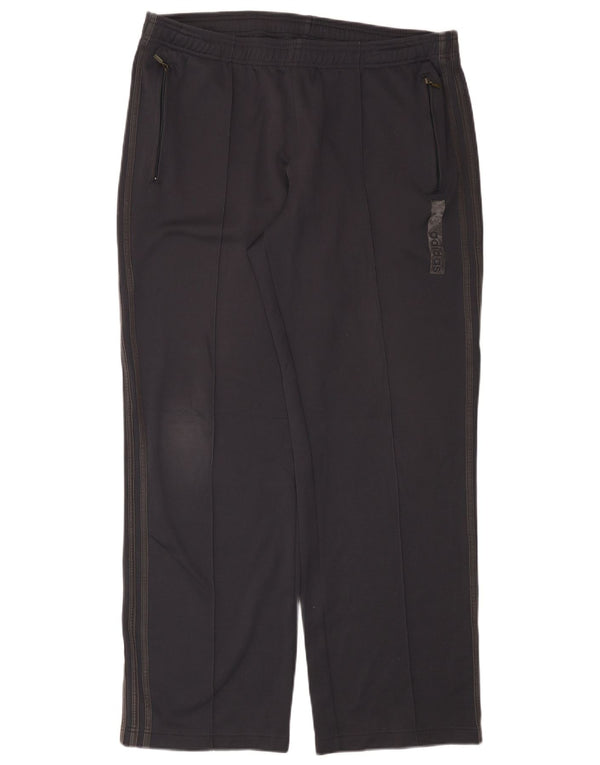 Męskie spodnie dresowe ADIDAS XL, szare, bawełniane