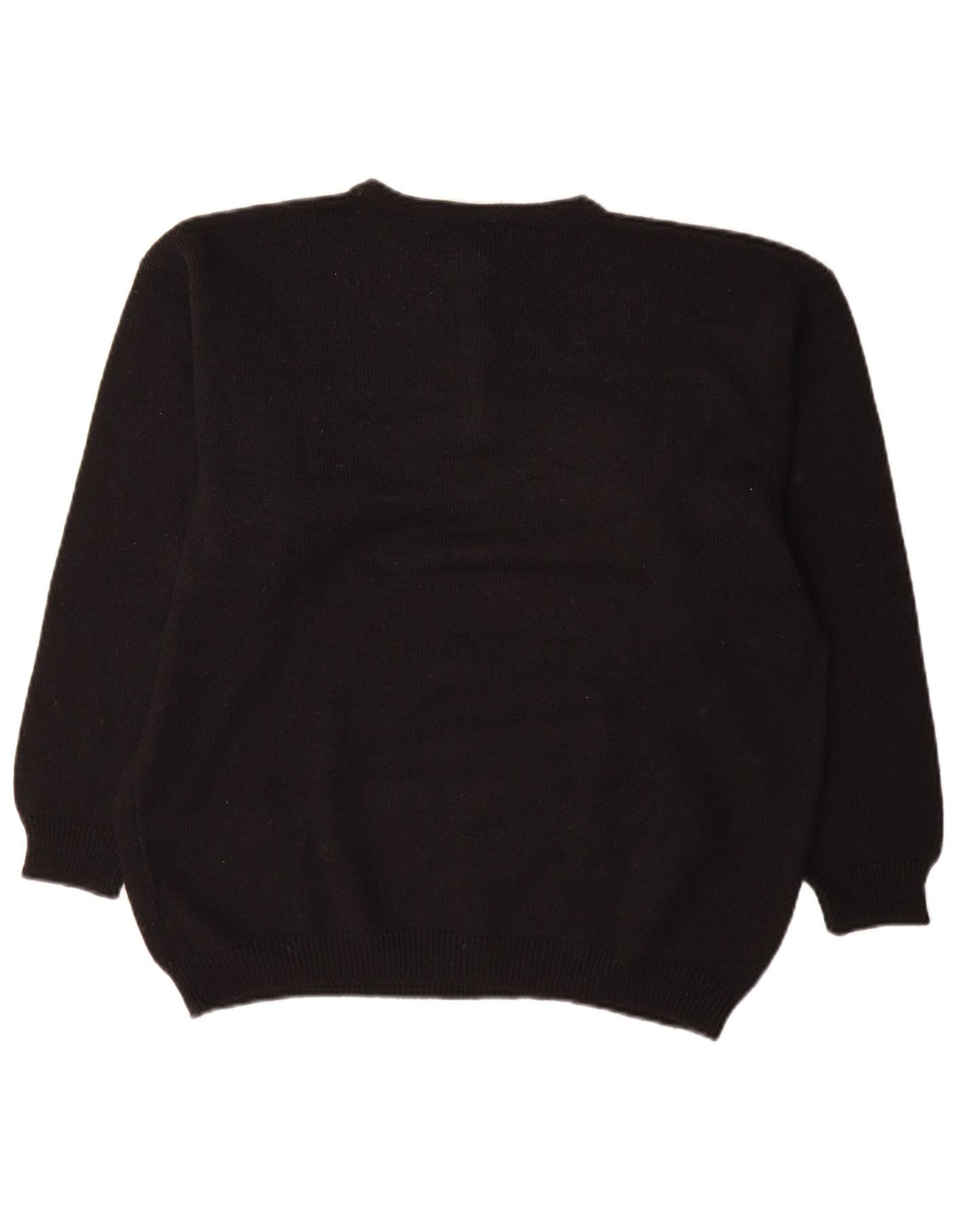 Damski sweter zapinany na guziki Baldini UK 16, duży, czarny Argyle/Diament