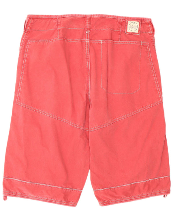 Męskie spodenki Chino Murphy & Nye W36, duże, czerwone, bawełniane
