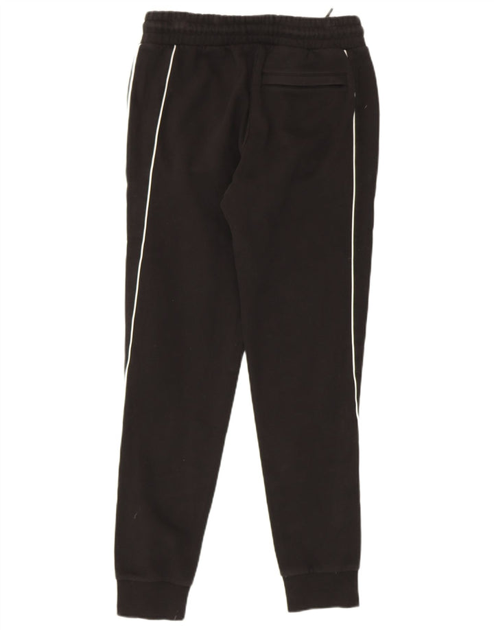 PUMA Mens Tracksuit Trousers Joggers Small  Black Cotton